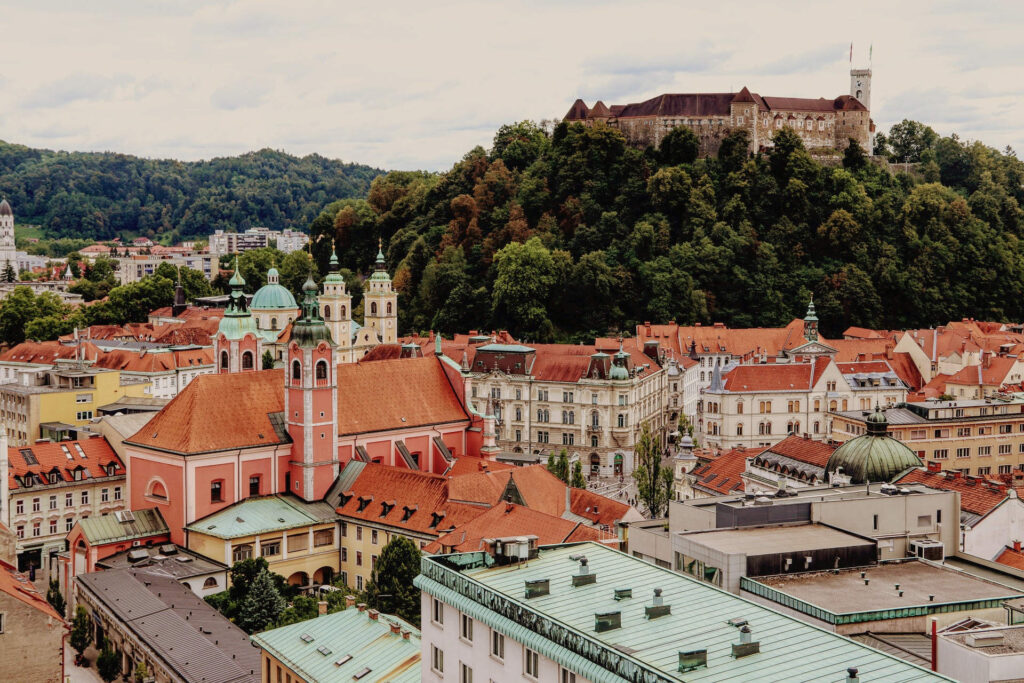 Castle of ljubljana where nature meets the soul of a city capital of slovenia central europe