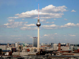 berlin german capital city of freedom city view