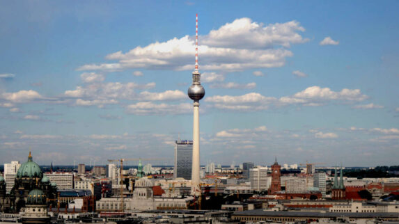 berlin german capital city of freedom city view