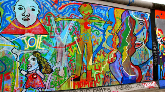 berlin wall grafitti colour german capital sexy city of freedom