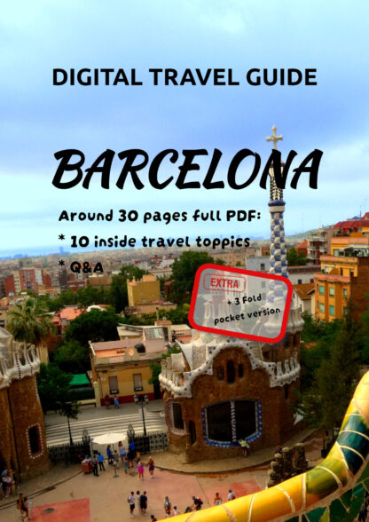 barcelona home of gaudi and catalan modernism digital pocket travel guide book download etsy