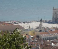 lisbon praçá do comercio square view city of natural light top hill