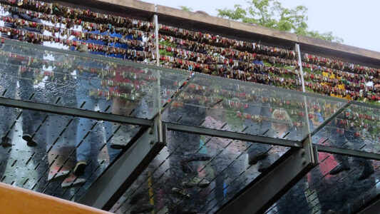 Butchers' bridge ljubljana nature meets the soul of a city slovenia ljubljanice river bridge of love padlocks glass