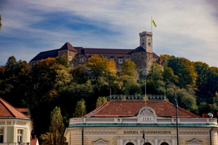castle of ljubljana where nature meets the soul of a city